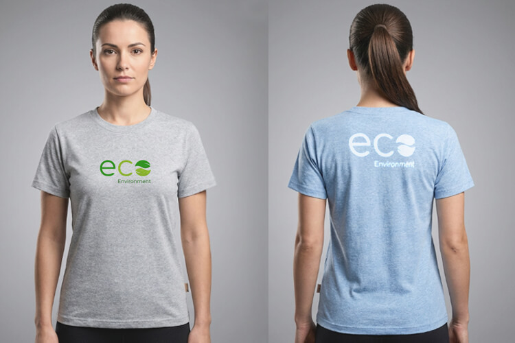 Camisetas de algod&oacute;n reciclado